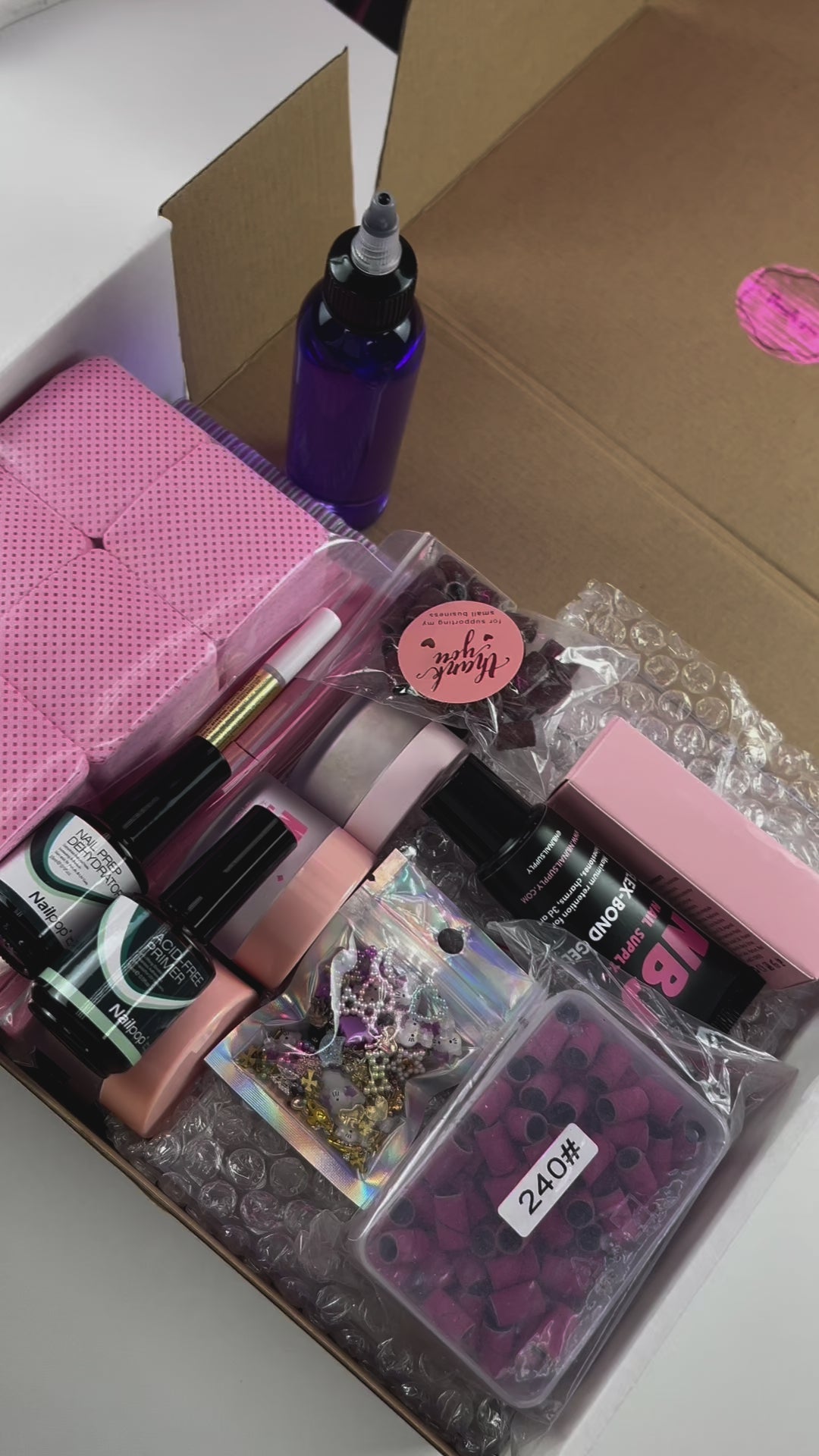Mini Nail Starter Kit + FREE online nail course – NBJ Nail