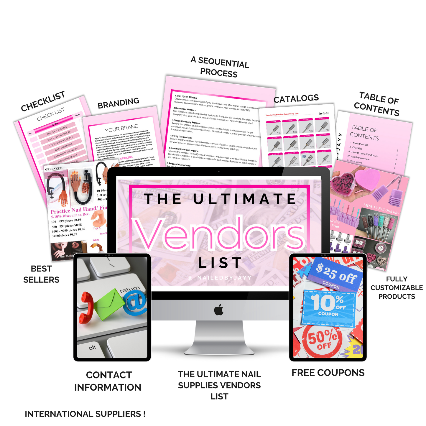 Nail Supply Vendor List