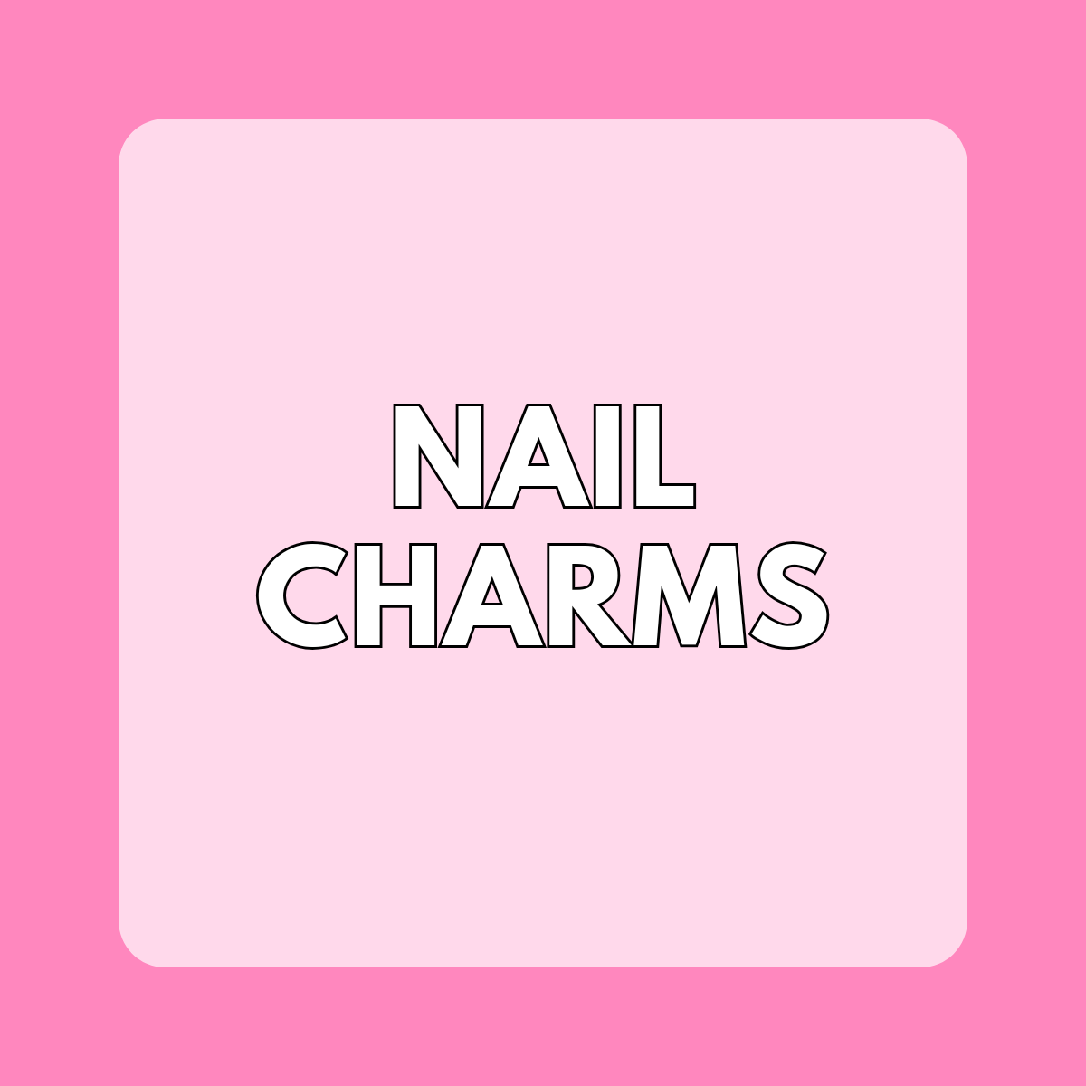 Affordable high quality nail charms