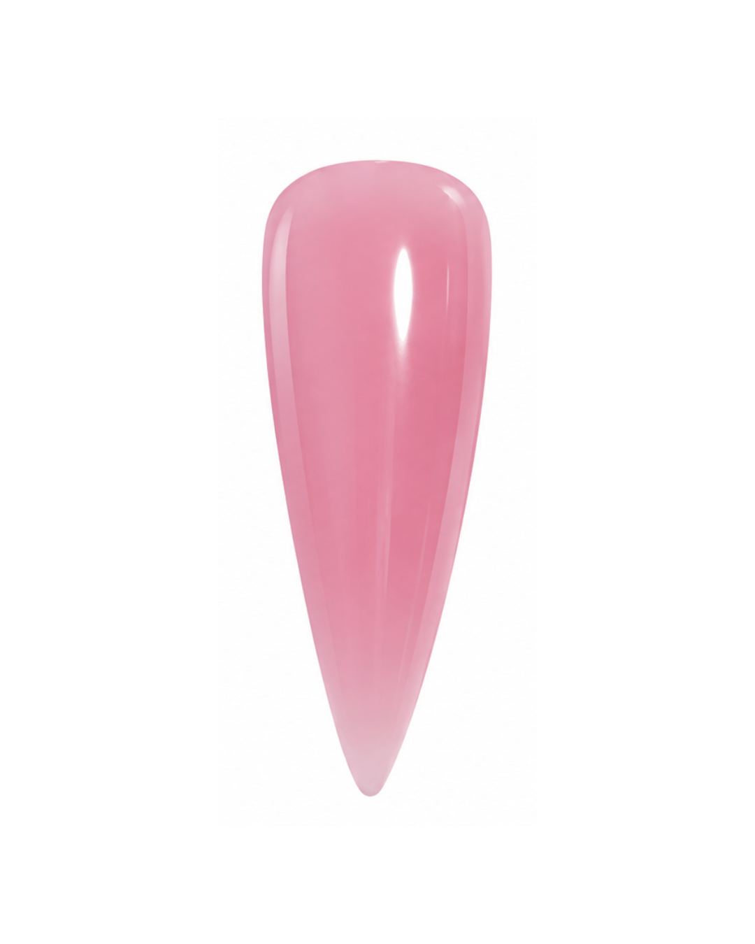 Dark Pink Polygel Nail Extension