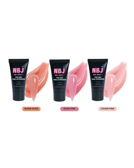 Polygel Nail Extension Bundle (3)