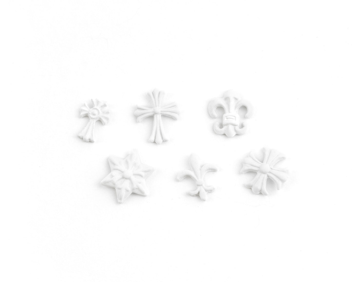 Pastel Chrome Hearts Charms (20 PCS)