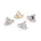 Bling Heart Planet Nail Charms (8 PCS)