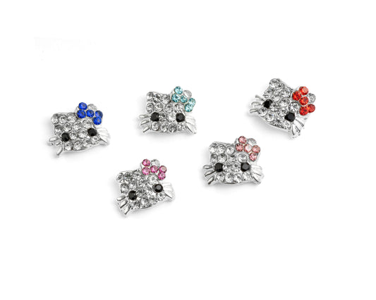 Rhinestone Hello Kitty Nail Charms (25 PCS)