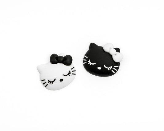 Black & White Hello Kitty Nail Charms (10 PCS)