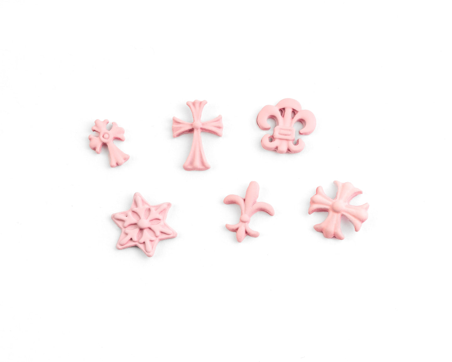 Pastel Chrome Hearts Charms (20 PCS)